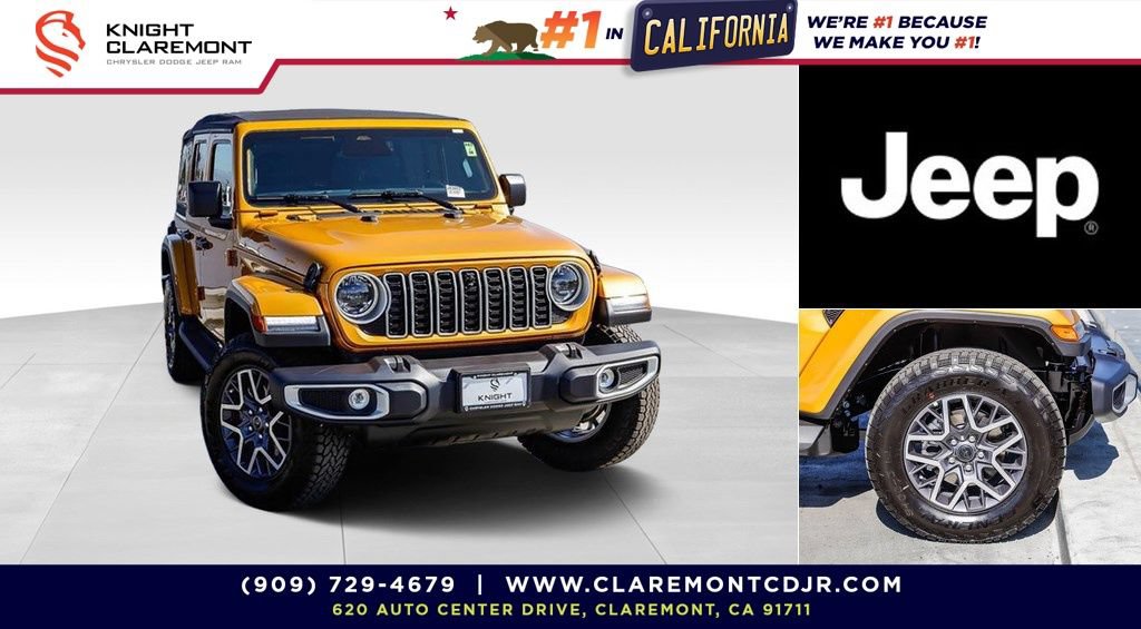 New 2026 Jeep Wrangler Unlimited Sahara AWD/4WD 360° Tour