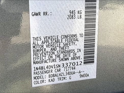 Used 2025 Nissan Altima 2.5 SV FWD image 42