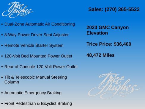 Used 2023 GMC Canyon Elevation w/ Convenience Package AWD/4WD image 26