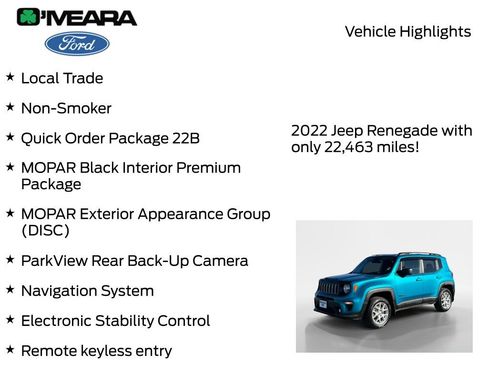 Used 2022 Jeep Renegade Latitude image 7