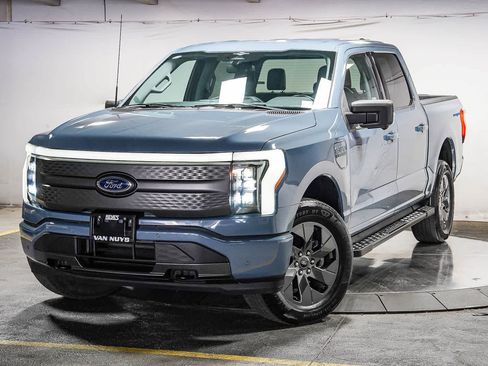Used 2023 Ford F150 Lightning XLT w/ Equipment Group 312A High AWD/4WD image 1