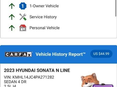 Used 2023 Hyundai Sonata N Line image 4