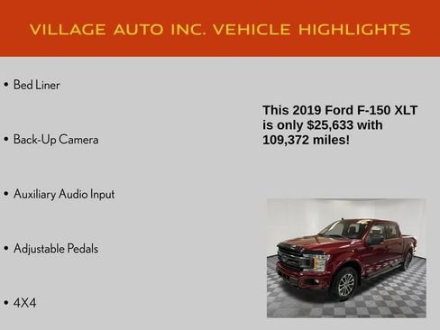 Used 2019 Ford F150 XLT w/ Equipment Group 302A Luxury image 21