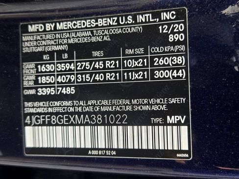 Used 2021 Mercedes-Benz GLS 580 4MATIC image 30