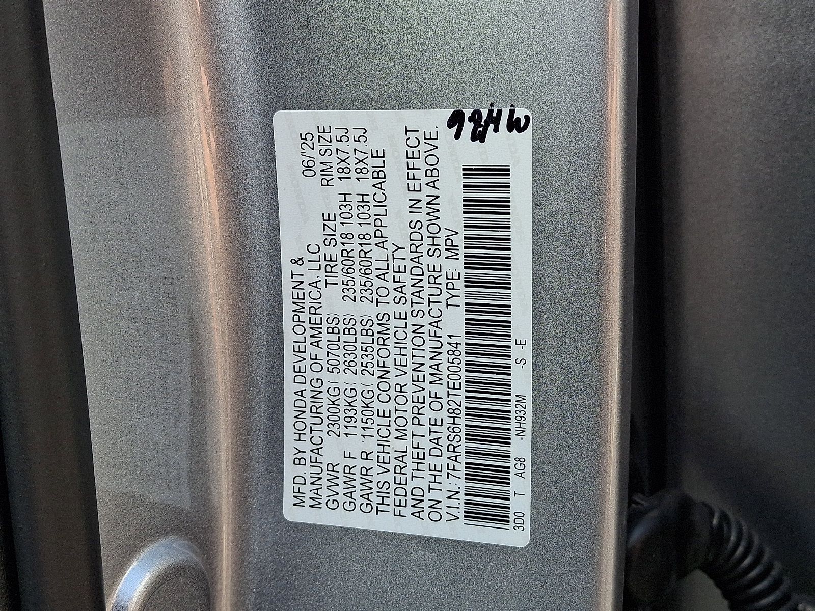 Certified 2026 Honda CR-V Sport-L image 20