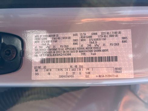 Used 2025 Ford F150 XLT w/ Equipment Group 302A MID image 36