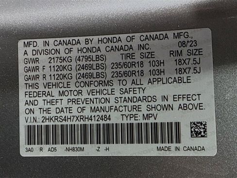 Certified 2024 Honda CR-V EX-L image 44