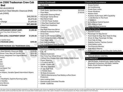 Used 2020 RAM 2500 Tradesman image 28