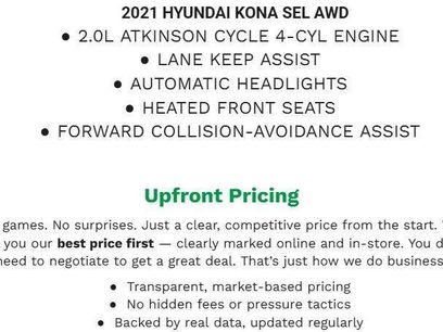 Used 2021 Hyundai Kona SEL