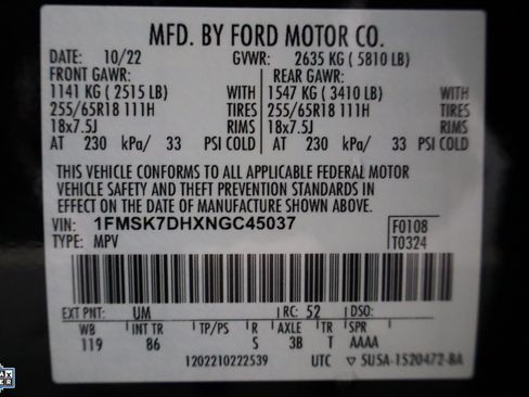 Used 2022 Ford Explorer XLT image 27