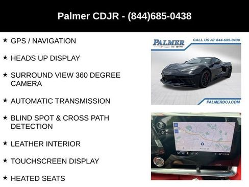 Used 2020 Chevrolet Corvette Stingray Premium Cpe w/ 3LT Preferred Equipment Group RWD image 6