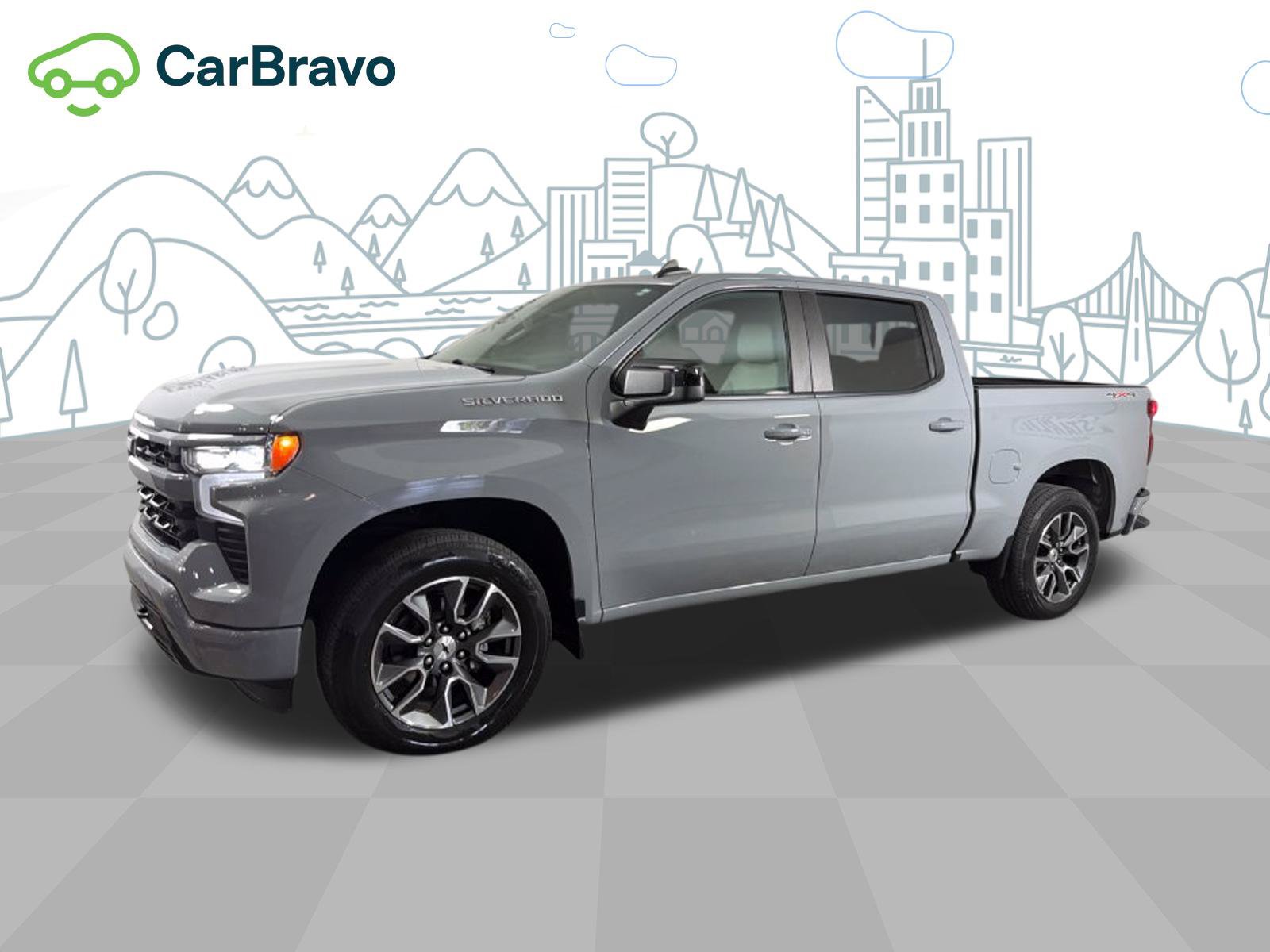 Certified 2024 Chevrolet Silverado 1500 RST w/ Convenience Package II AWD/4WD image 1