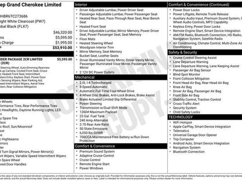 New 2026 Jeep Grand Cherokee Limited AWD/4WD image 5