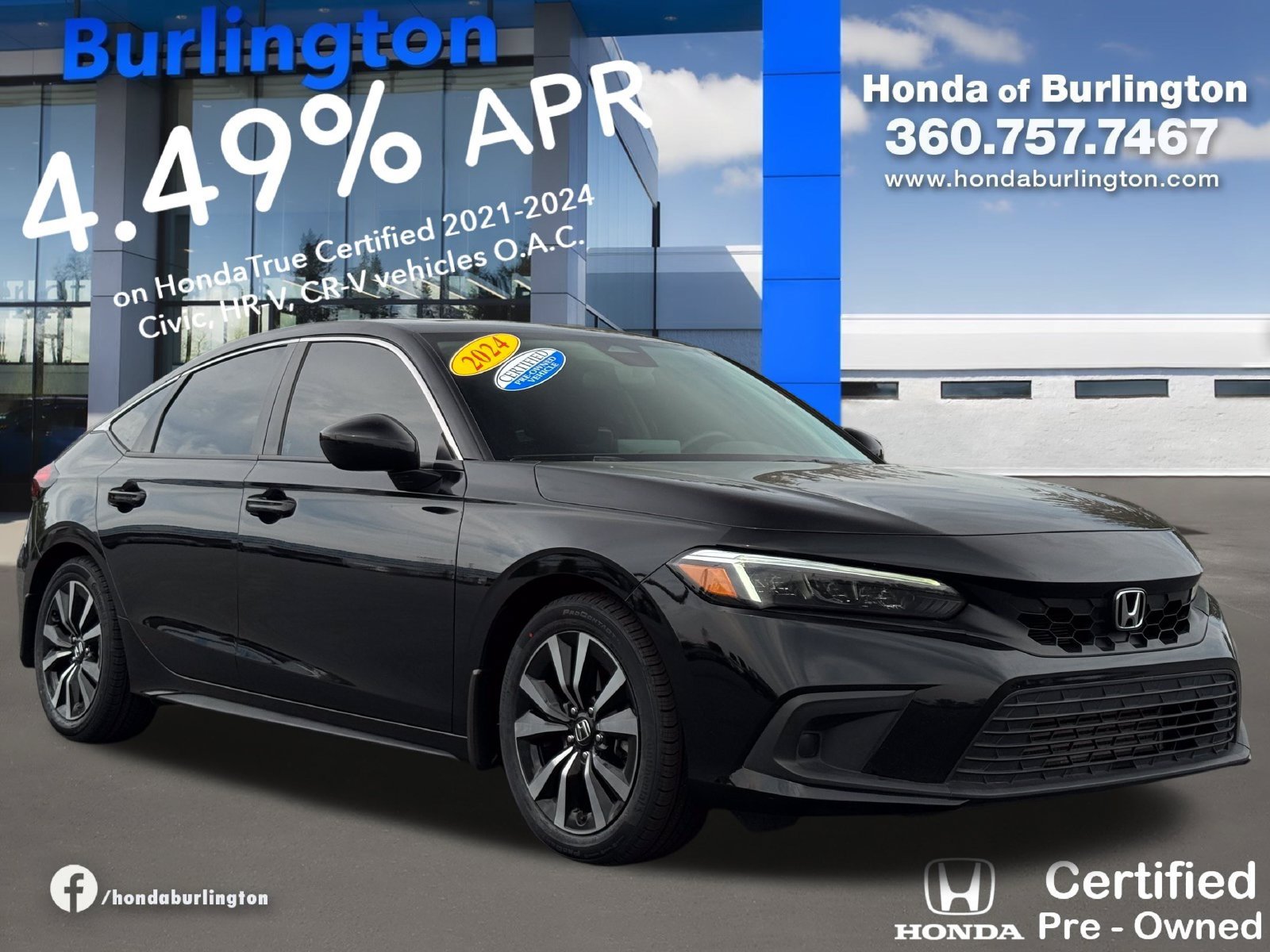 Used 2024 Honda Civic EX-L image 10