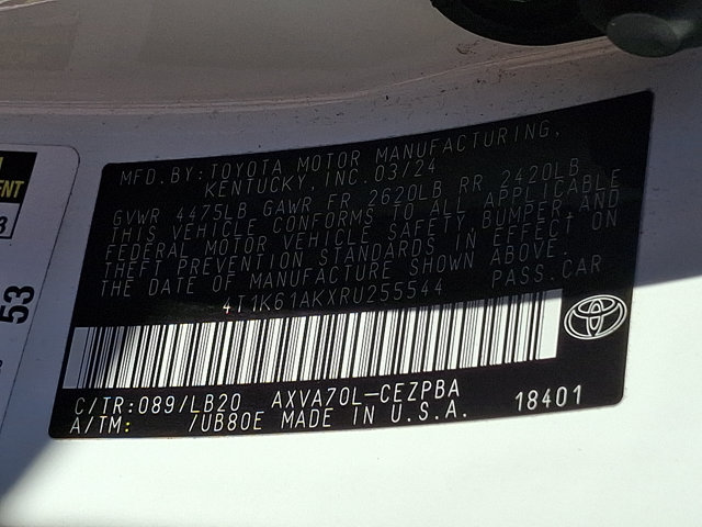 Used 2024 Toyota Camry XSE FWD image 26