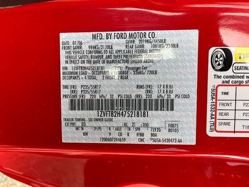 Used 2007 Ford Mustang GT Premium RWD image 7