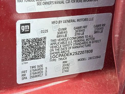 Used 2025 Chevrolet Silverado 1500 RST w/ Protection Package RWD image 30