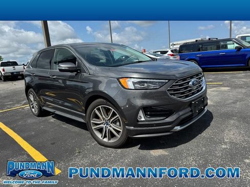 Used 2019 Ford Edge Titanium w/ Equipment Group 301A AWD/4WD image 1