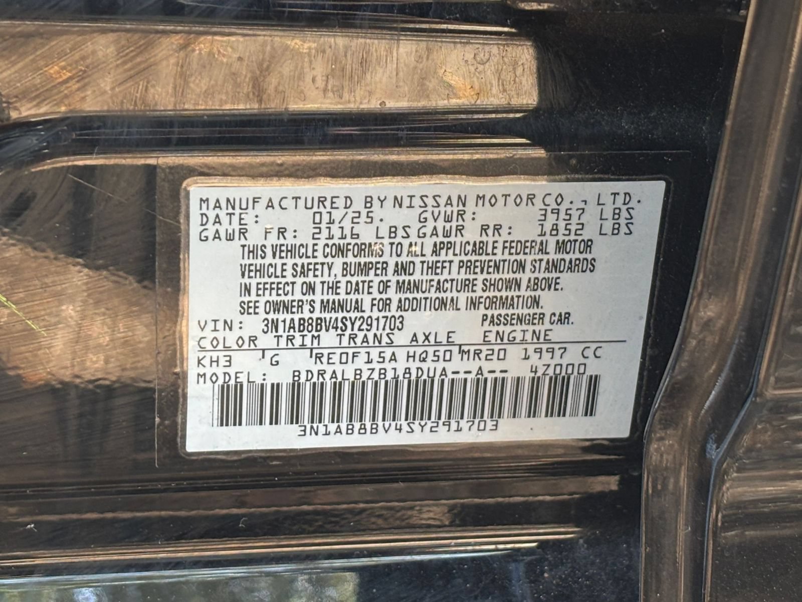 Used 2025 Nissan Sentra S FWD image 26