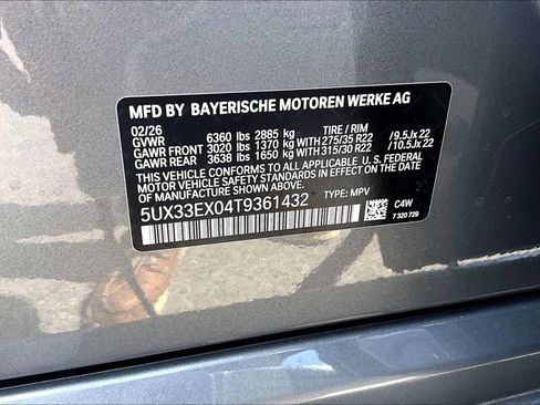 New 2026 BMW X6 xDrive40i AWD/4WD image 11