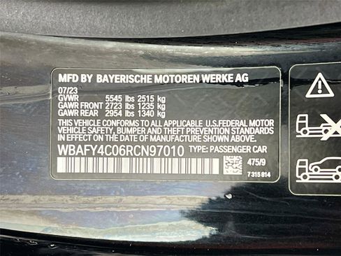Certified 2024 BMW M850i xDrive Convertible AWD/4WD image 25
