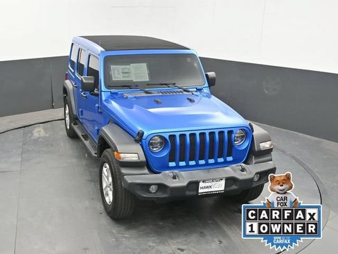 Used 2022 Jeep Wrangler Unlimited Sport w/ Sun And Sound Package AWD/4WD image 55