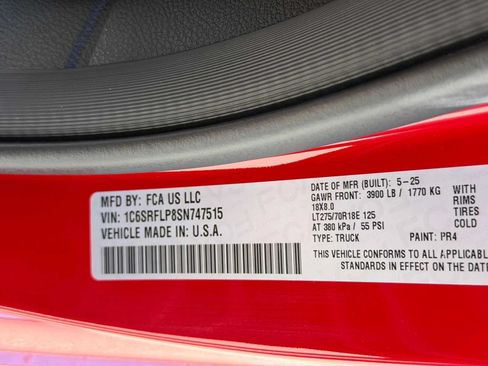 Used 2025 RAM 1500 Rebel w/ Bed Utility Group AWD/4WD image 37