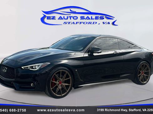 Used 2018 INFINITI Q60 Red Sport 400 w/ Pro Active Package AWD/4WD image 1