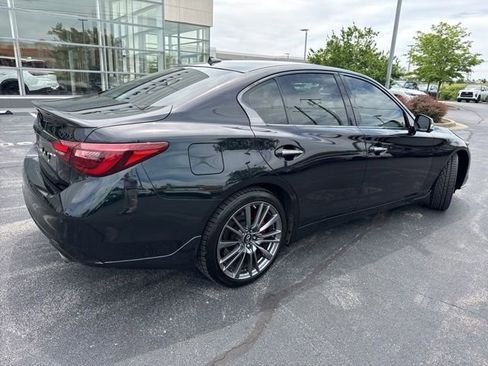 Used 2023 INFINITI Q50 Red Sport 400 w/ Black Opal Edition AWD/4WD image 8