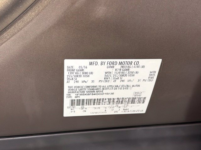 Used 2016 Ford Explorer Limited AWD/4WD image 16