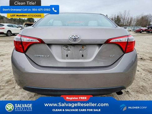 Used 2014 Toyota Corolla LE FWD image 8