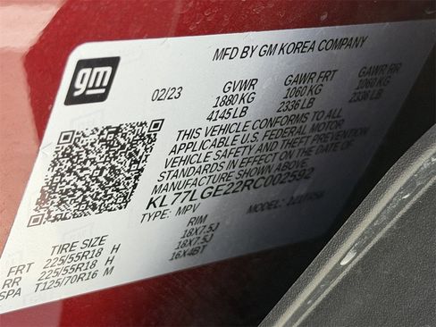 Certified 2024 Chevrolet Trax RS w/ Driver Confidence Package image 27