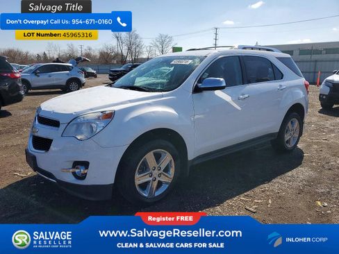Used 2014 Chevrolet Equinox LTZ image 1