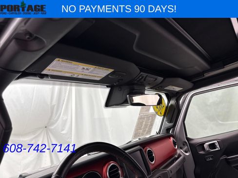 Used 2021 Jeep Wrangler Unlimited Rubicon w/ Uconnect 4C Nav & Sound Group AWD/4WD image 23
