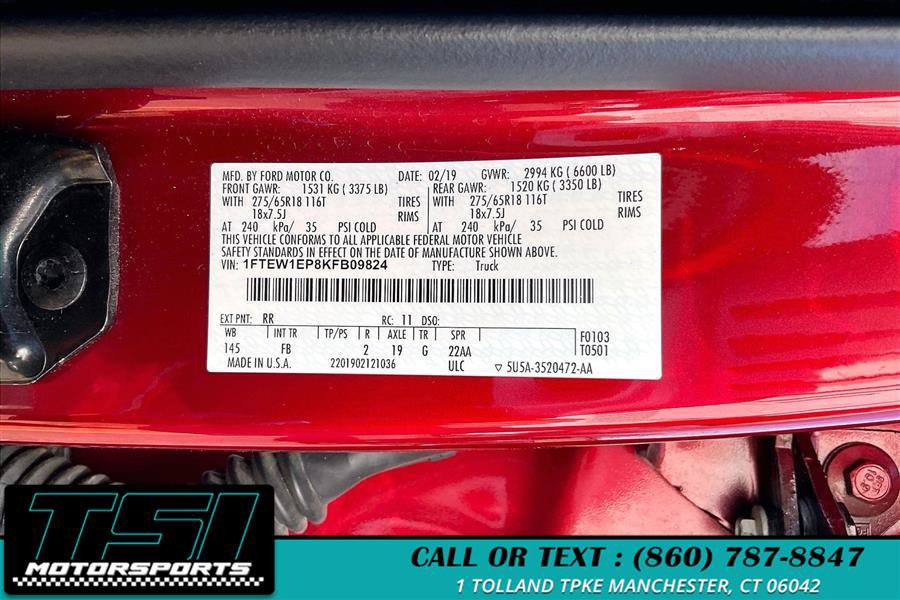 Used 2019 Ford F150 XLT w/ Equipment Group 302A Luxury AWD/4WD image 33
