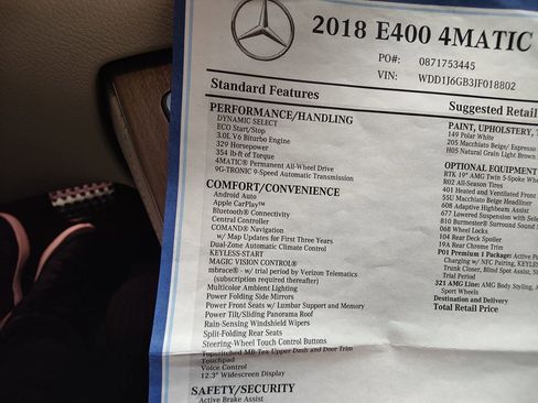 Used 2018 Mercedes-Benz E 400 4MATIC Coupe image 40