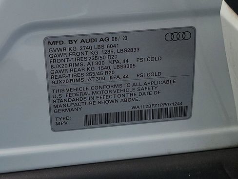 Used 2023 Audi Q4 e-tron Premium Plus w/ Premium Plus AWD/4WD image 34