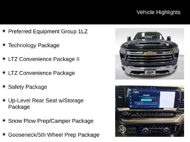 Certified 2024 Chevrolet Silverado 3500 LTZ w/ LTZ Premium Package AWD/4WD image 16