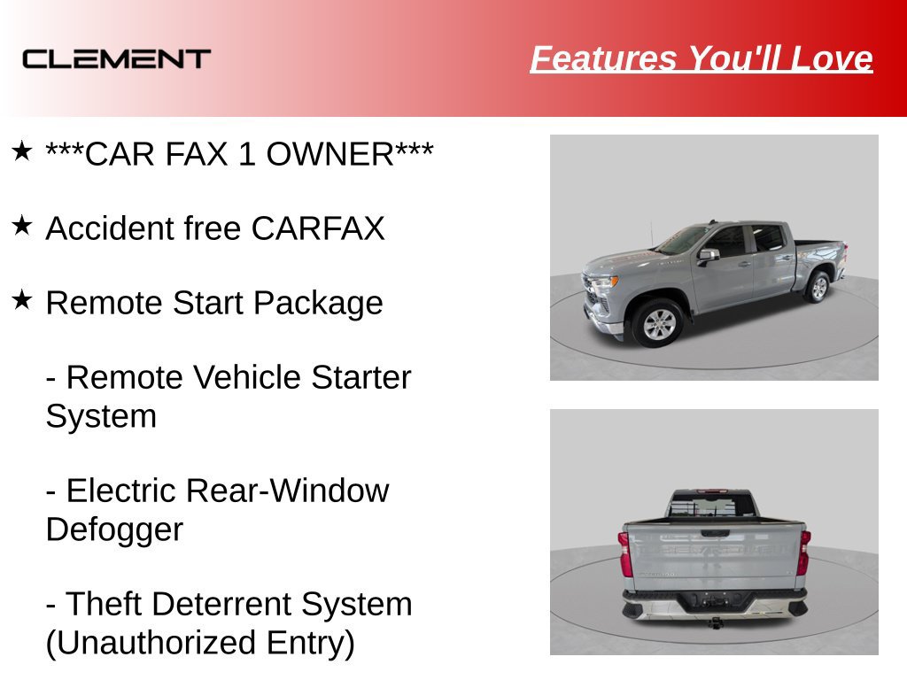 Used 2024 Chevrolet Silverado 1500 LT w/ Protection Package AWD/4WD image 9