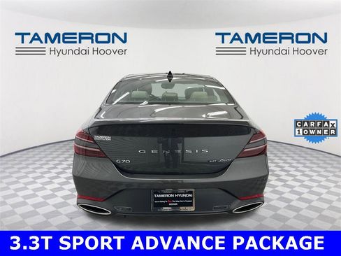 Used 2023 Genesis G70 3.3T w/ Sport Advanced Package image 4