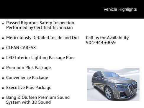 Used 2025 Audi Q7 3.0T Premium Plus w/ Premium Plus Package AWD/4WD image 6