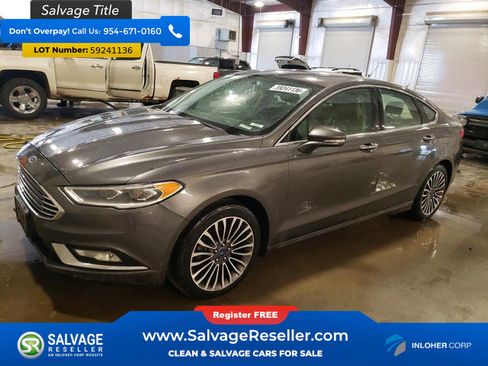 Used 2017 Ford Fusion SE w/ Fusion SE Technology Package AWD/4WD image 1