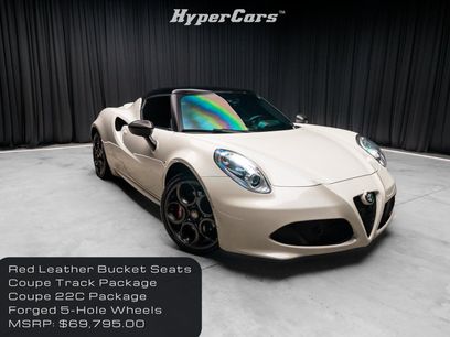 Used 2015 Alfa Romeo 4C Coupe w/ Leather Interior Group