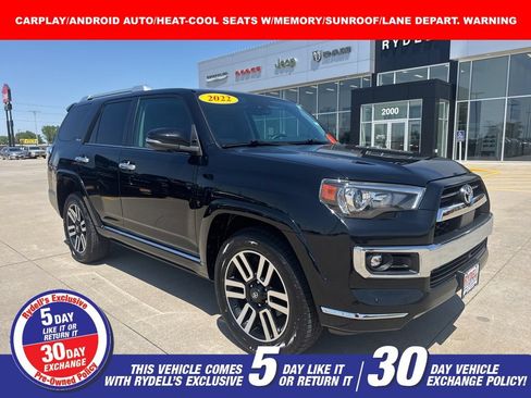 Used 2022 Toyota 4Runner Limited AWD/4WD image 1