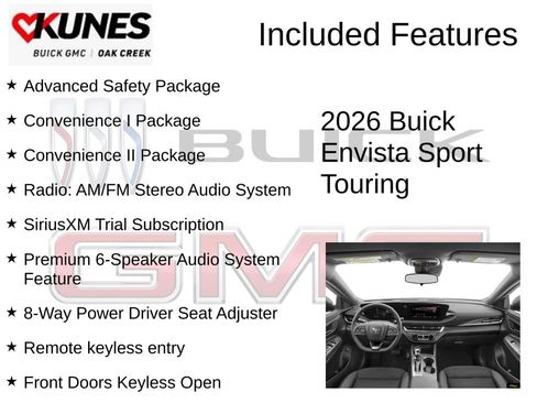 New 2026 Buick Envista Sport Touring w/ Convenience I Package image 2