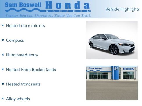 Certified 2025 Honda Civic Sport Touring image 5