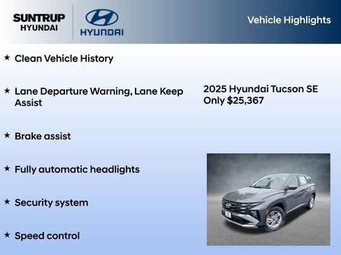 Certified 2025 Hyundai Tucson SE image 8