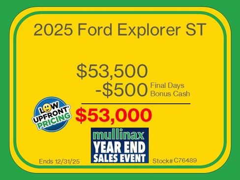 Used 2025 Ford Explorer ST image 3