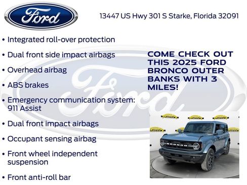 New 2025 Ford Bronco Outer Banks image 20