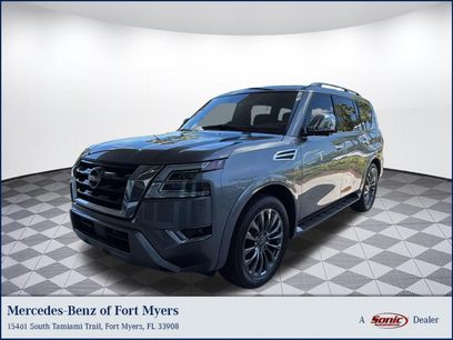 Used 2021 Nissan Armada Platinum w/ Captain's Chairs Package